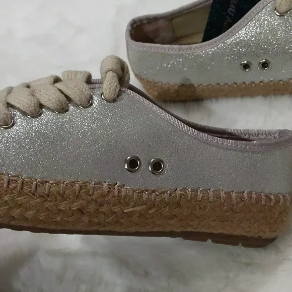 EMU Argonis Metallic Espadrilles Sneakers ~ NWT - Picture 4 of 10